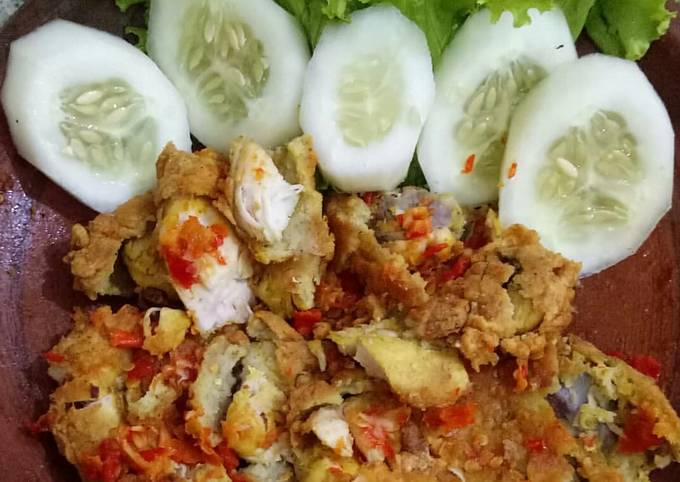 Ayam Geprek Sambal Bawang