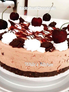 Foto resep No Bake Rocky Road Cheesecake