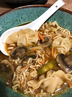 A picture of Loaded Wonton Soup.