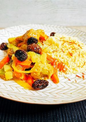 Foto principal de Pavo, verduras y cuscús