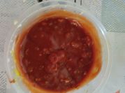 Una foto de salsa barbacoa con paprika