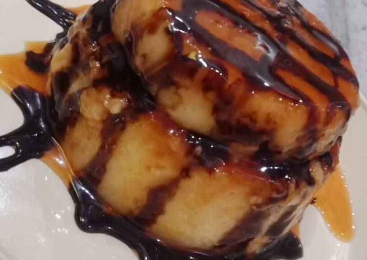 Caramel Bread pudding Caramel Bread pudding