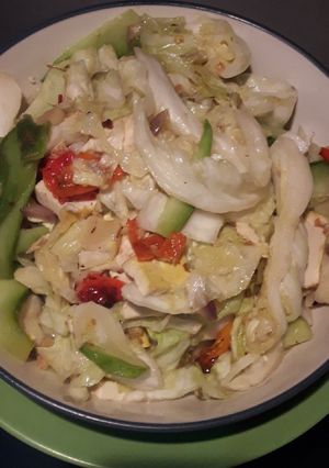 Foto resep Tumis Kol Labu Tahu
