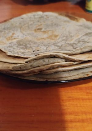 Una foto de Panqueques con masa de lentejas