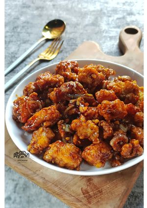 Foto resep Ayam Pok-Pok Saus Tiram