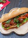 Vietnamese Grilled Pork Bánh Mì