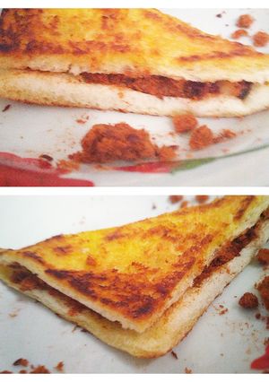 Foto resep 37. Sandwich Abon