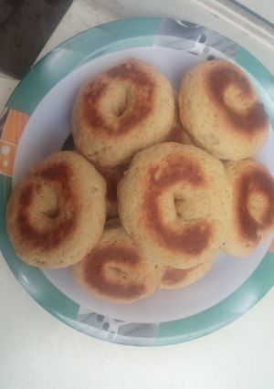 A picture of Baked doughnuts.