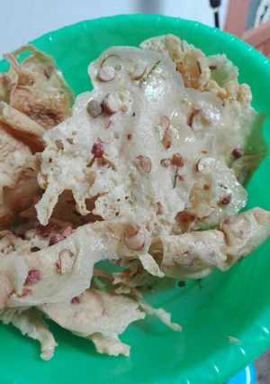 Foto resep Peyek kacang tanah