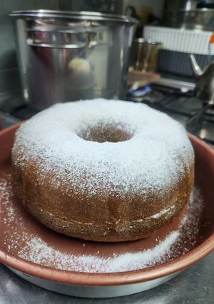 Una foto de Torta fácil de pomelo