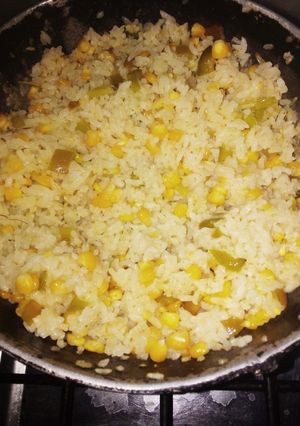 Una foto de Arroz con verduras