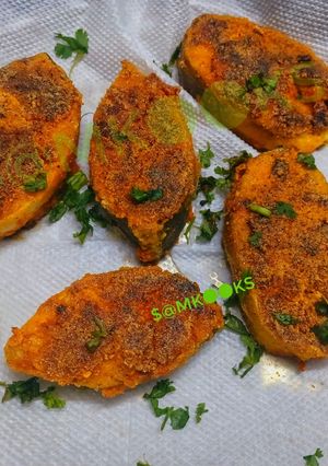 A picture of Indian salmon or Blue threadfin/Rawas Fish - Fry.