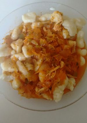 Una foto de Ñoquis de papas con Harina integral light