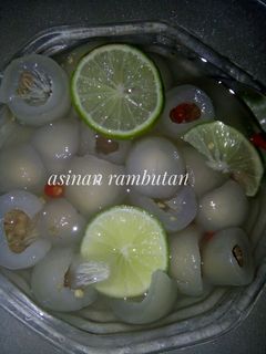 Foto resep Asinan Rambutan alakadarnya
