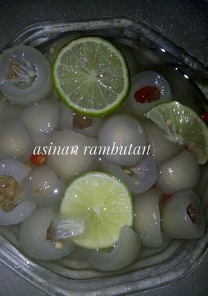 Foto resep Asinan Rambutan alakadarnya
