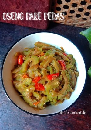 Foto resep Oseng Pare Pedas