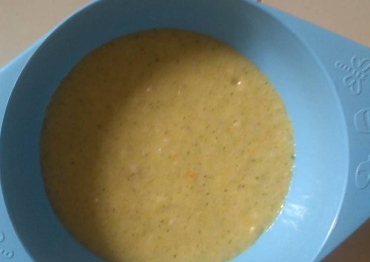 Cara meracik MpASI (Brokoli,wortel,ceker), Anti Gagal