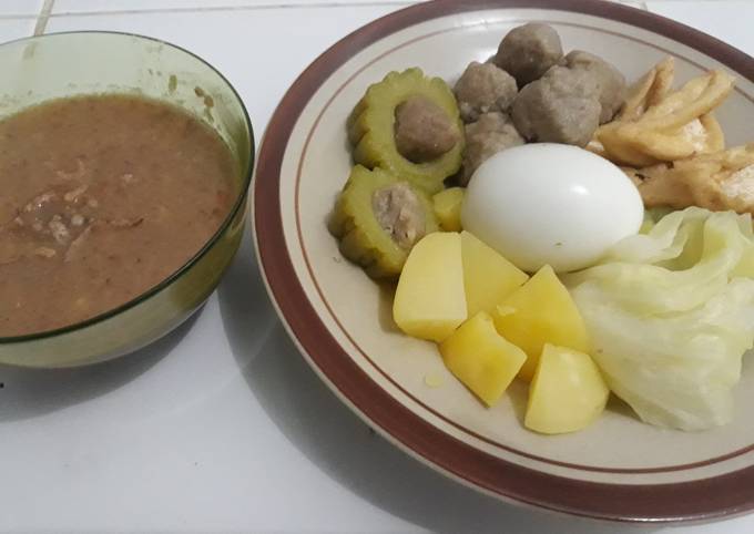 Resep Somay Bumbu Kacang, Enak