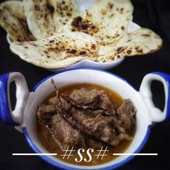 A picture of Mutton Rezala.