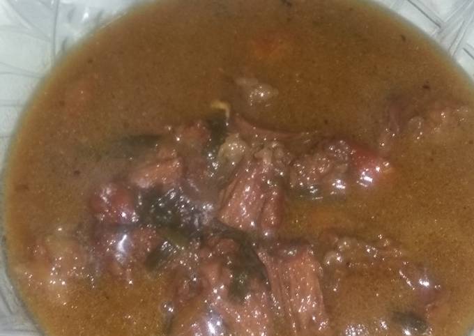 Semur daging sederhana