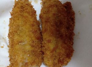 Hình của món Phi lê cá chiên xù.