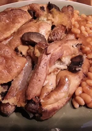 A picture of Sig's Toad in the Hole.