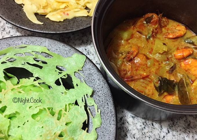 Roti Jala Pandan & Garlic