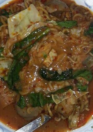 Foto resep Seblak Mie Pedasss 😋
