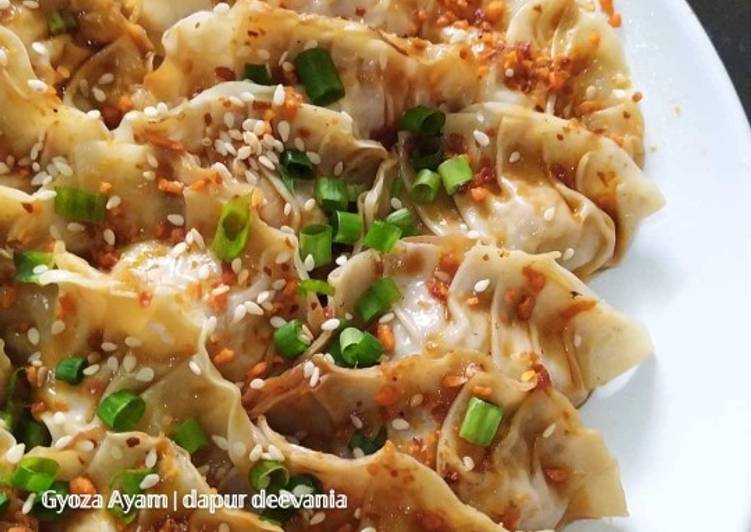 Resep Gyoza Ayam, Enak Banget
