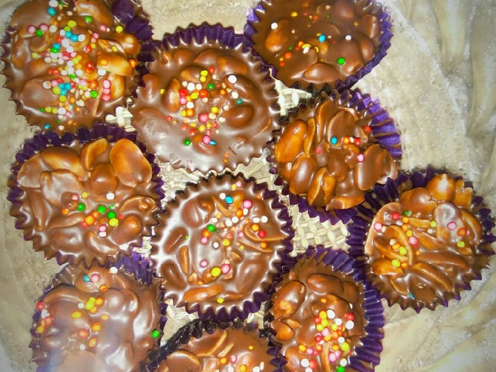 Cara Mudah Menyiapkan Resep Kacang Coklat Springkel 🍫 yang Sempurna Anti Ribet, Mantap Sekali