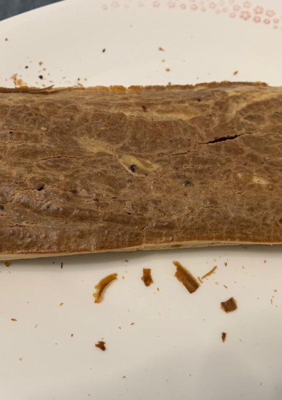 Una foto de Bizcocho marmolado saludable