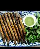 Cá Kèo nướng sa tế