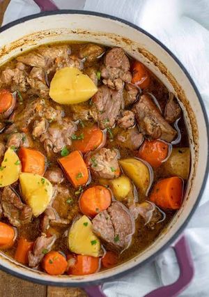 A picture of One pot beef stew#jikonichallenge.