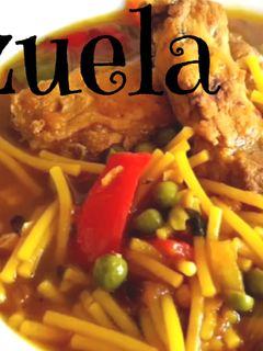 Una foto de Cazuela de fideos con carne