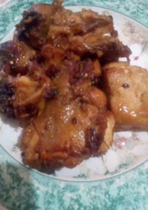 Foto resep Ayam bacem lada hitam