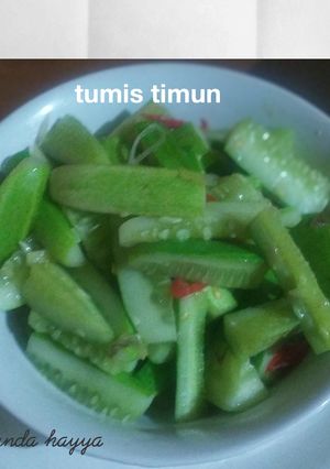 Foto resep Tumis timun
