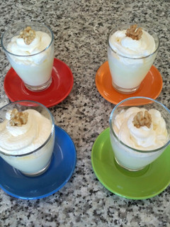 Una foto de Crema de piña