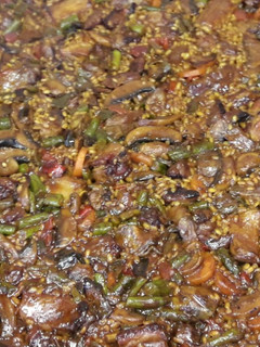 Una foto de Paella de carne de la tía Mercedes