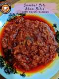 Sambal Cili Ikan Bilis