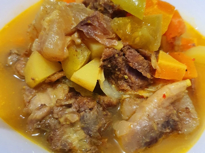 Cara Mudah Menyiapkan Resep 14. Asem-Asem Daging Sapi Presto yang Enak Banget
