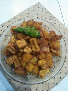 Foto resep Sambel Goreng Kentang Tahu Pedas Manis