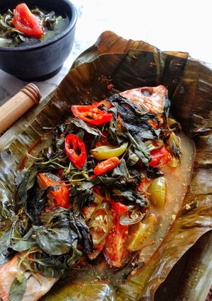 Foto resep Pepes Ikan Mas/Ikan Tombro khas Sunda