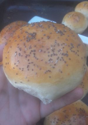 Una foto de Pan para hamburguesas