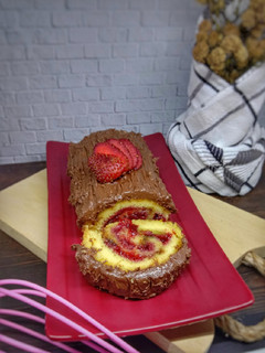 Foto resep Bolu Gulung Nutella/Nutella Rollcake