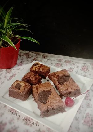 Foto resep Brownies shiny crust