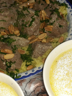 صورة لوصفة منسف باللحم