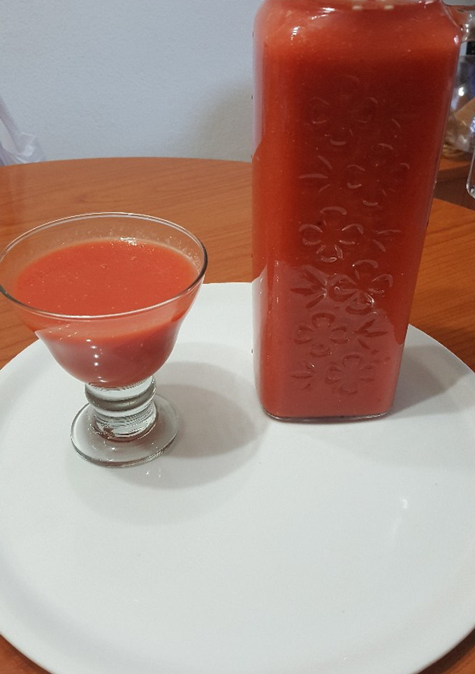 Una foto de Gazpacho de sandía