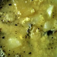 A picture of Lauki moong daal.