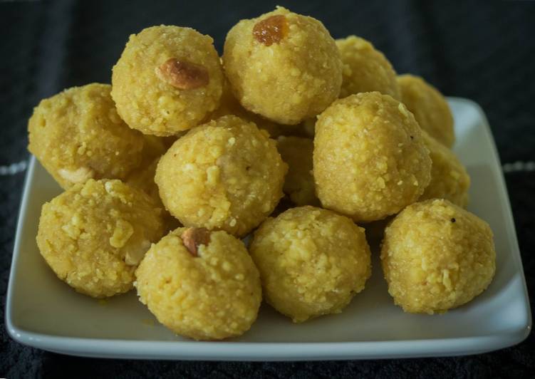 Simple Way to Prepare Any-night-of-the-week Boondi Ladoo