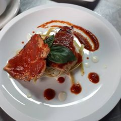 A picture of Grilled chicken double sauce.